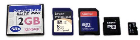 Memory cards